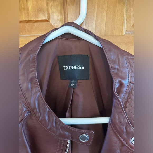 Express Minus the Leather Double Peplum Jacket - Picture 9 of 16